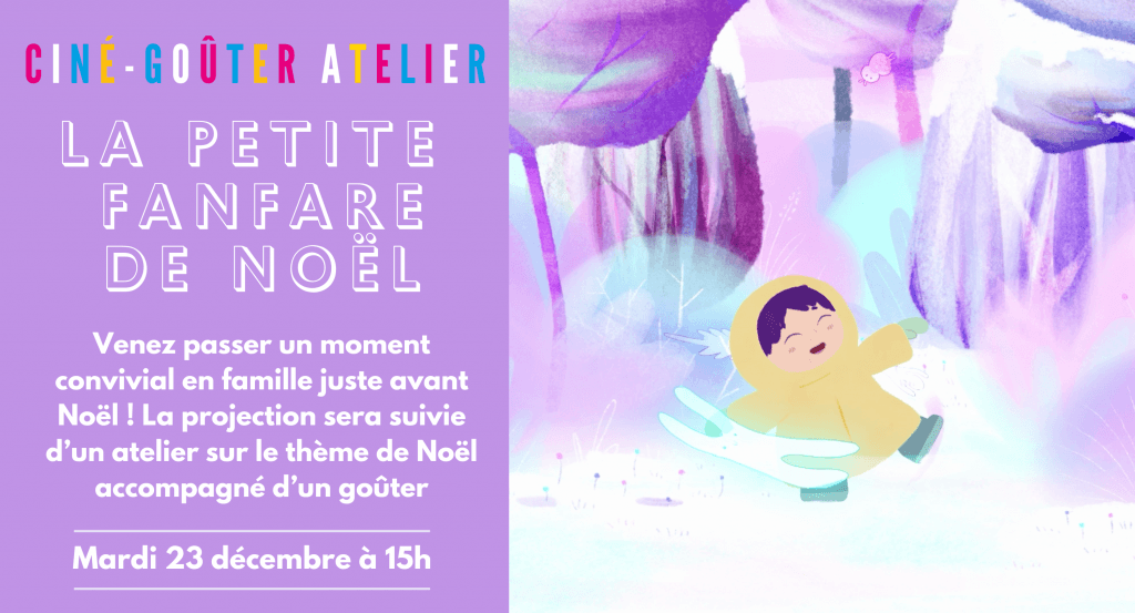 actualité Ciné-goûter atelier