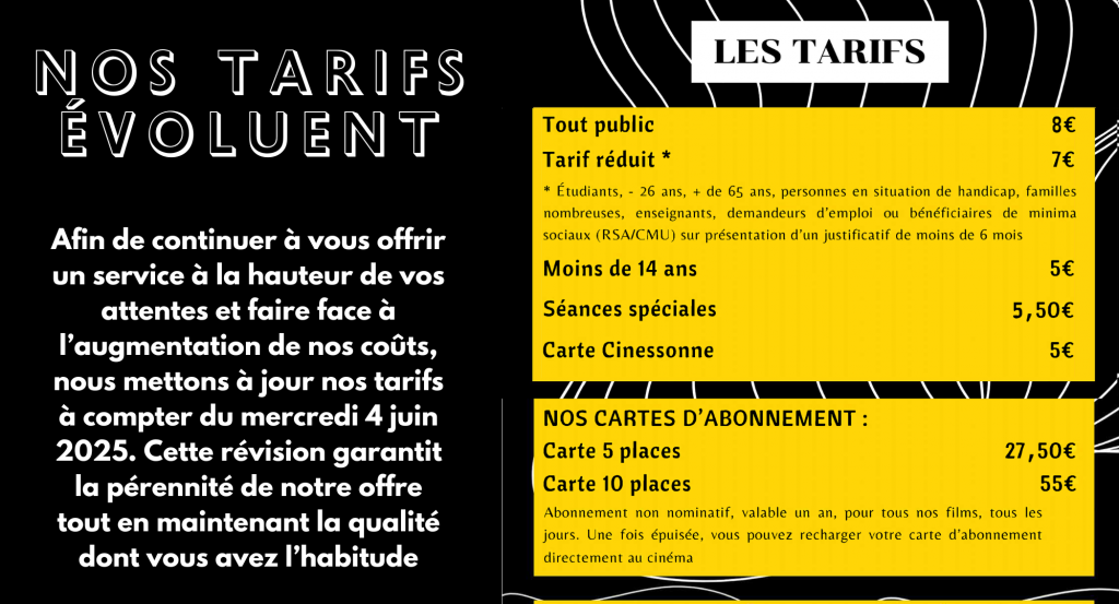 actualité Tarifs
