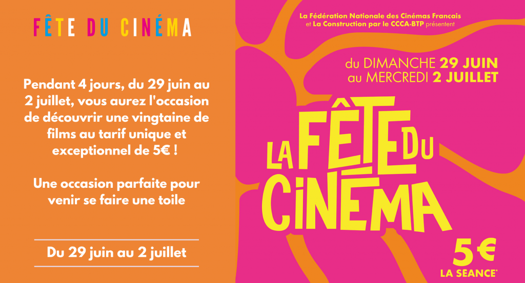 actualité Fête du cinéma