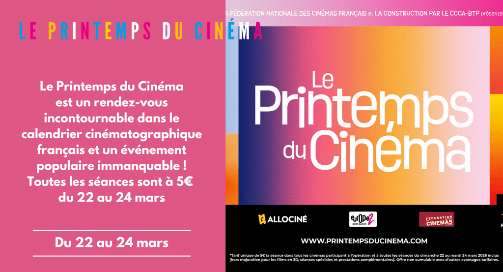 actualité Printemps du cinéma