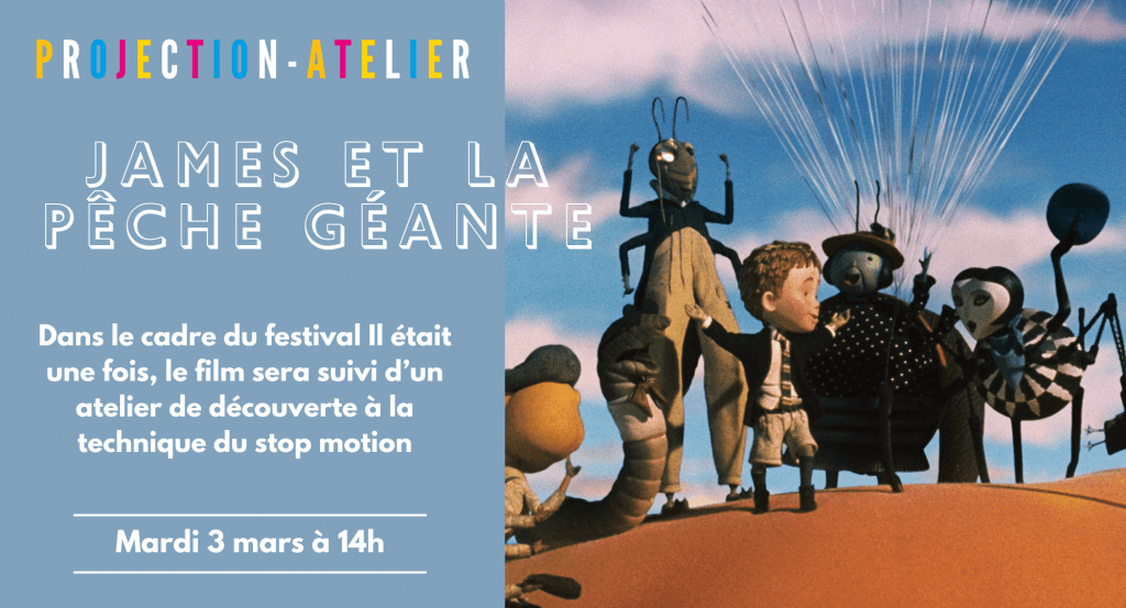 actualité James et la pêche géante